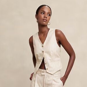 Banana Republic Factory Striped Vest